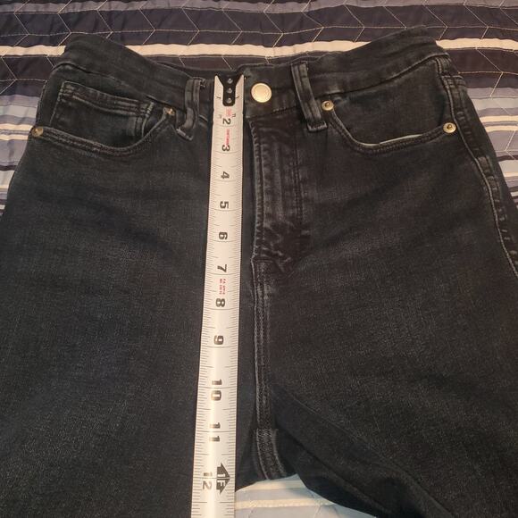 Good American Womens 00-4 (26x27) Good Curve Straight Super High Rise Jeans - Picture 10 of 11